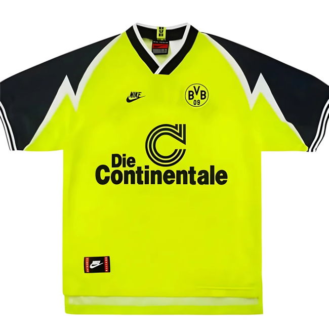 1995-96 BVB Home Modern Shirt (XS) (Excellent) Reinforced Seams