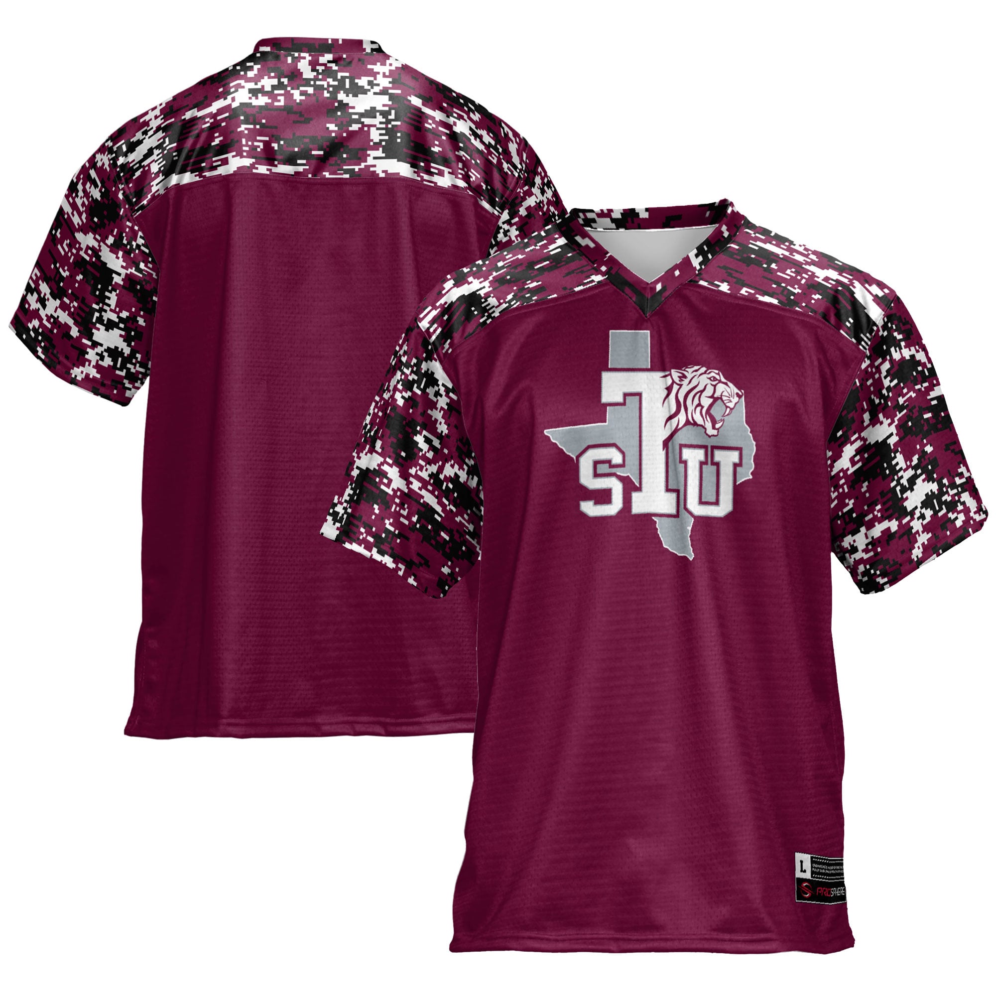 Men's Maroon Texas Southern Tigers Football Jersey
