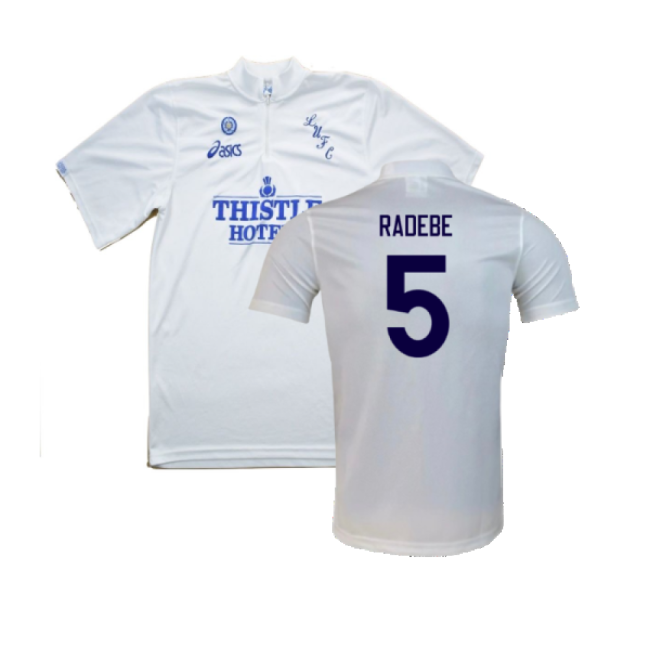 Replica Leeds Home Shirt Excellent Radebe #5 Official Licensed Lat...