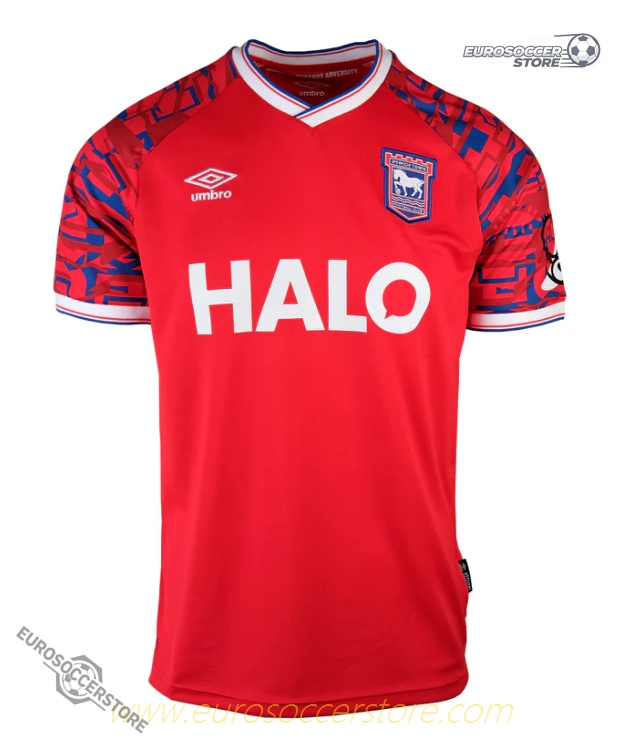 Ipswich Town's Away Football Jersey for the 25-26 Season