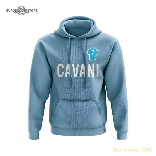 Elite Edinson Cavani Partenopei Number Hoody (sky) - Premium Collection