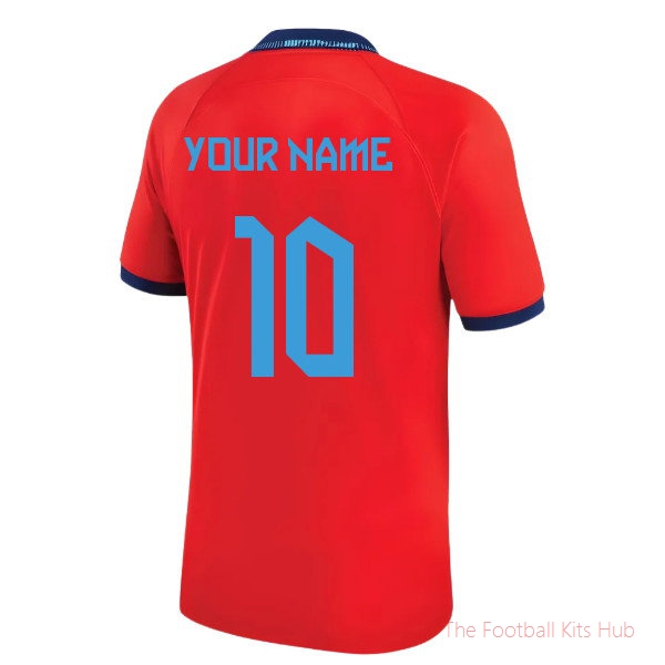 Elite Supporters England 2022-2023 Away Shirt (Your Name)