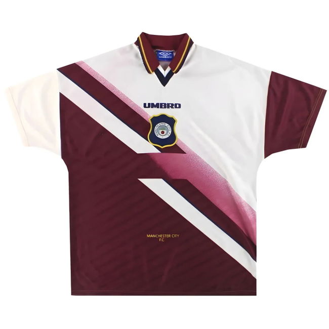 1996-19 Man City Soccer Jerseys stylish Away Football Shirt