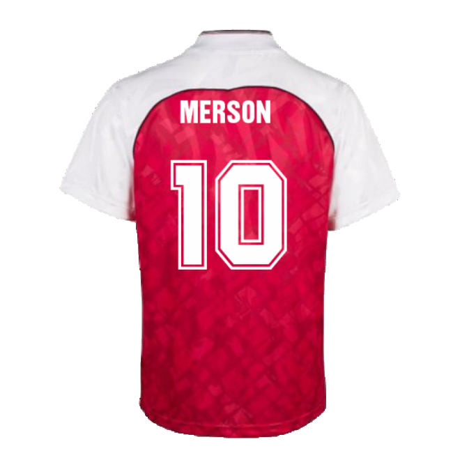 Professional 1990-1992 Arsenal Home With Classic Design - Golden Boot