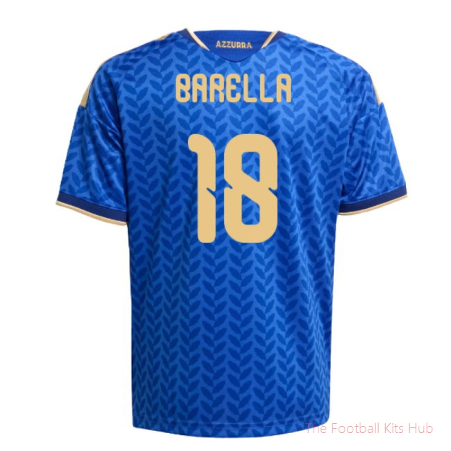 2026-2027 Italy Home Mini Kit (Barella 18)
