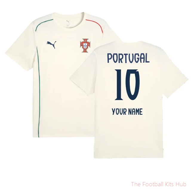 [LK] 2025/26 Portugal Casuals Tee (Sugared Almond) (Your Name)
