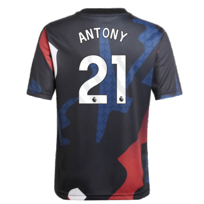 2024-20 Man Utd Authentic Home Jersey Antony #21 L M S Kids