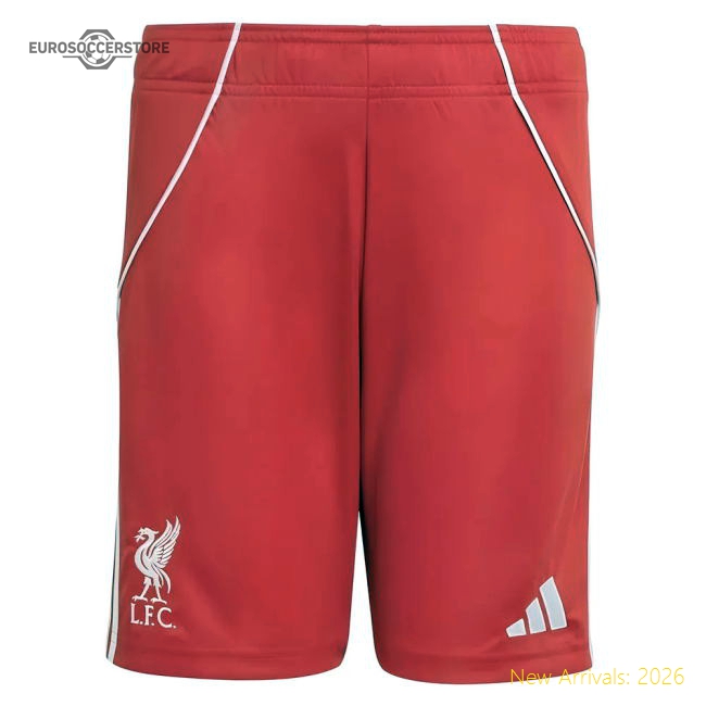 2025-2026 Liverpool Home Official Jersey Adidas Climacool