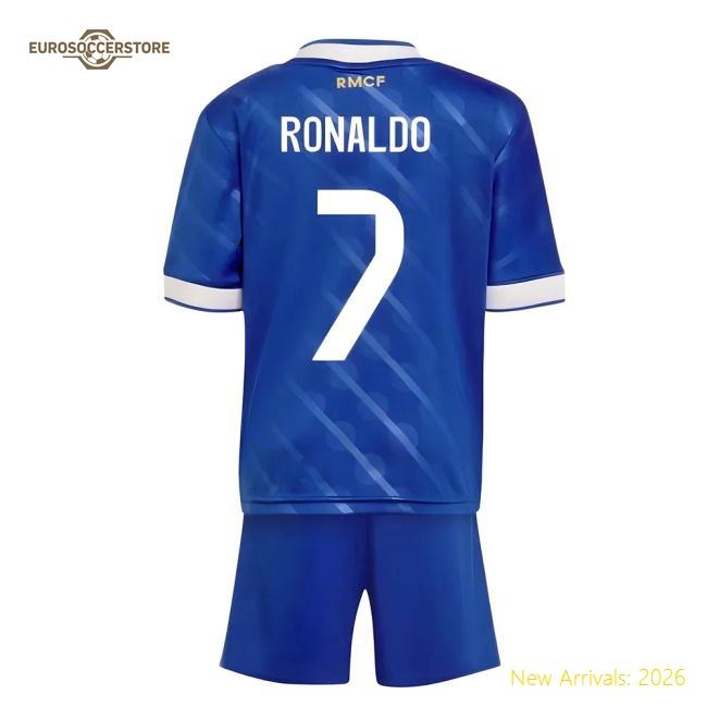 Safe Football Team Youth Jersey Ronaldo 2025-2026 Kids-safe Technology