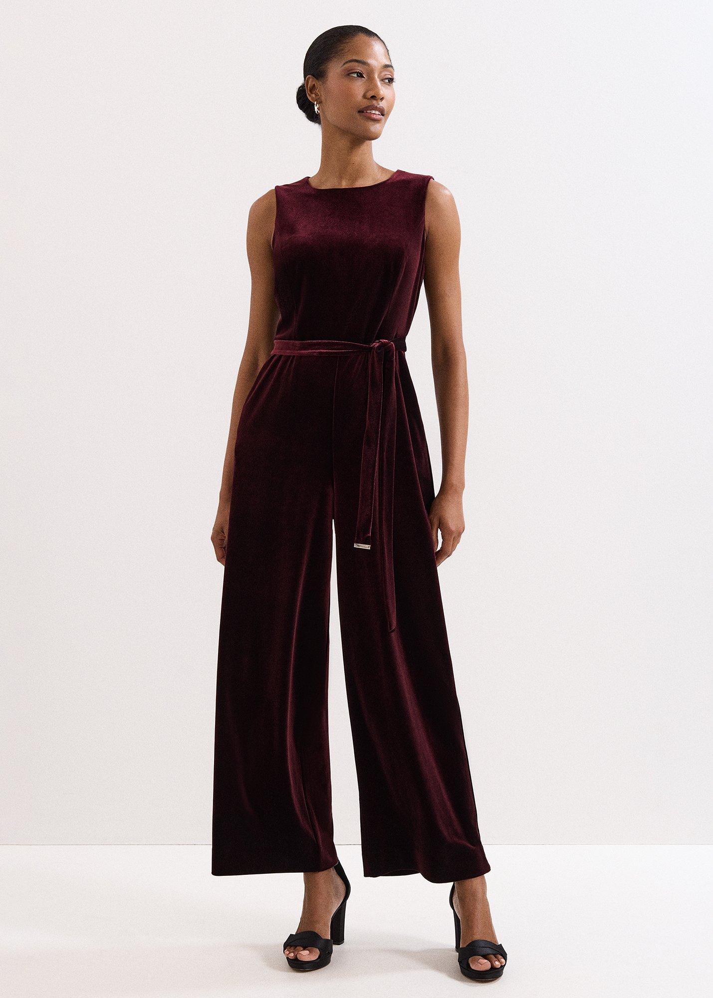 Martha Velvet Jumpsuit