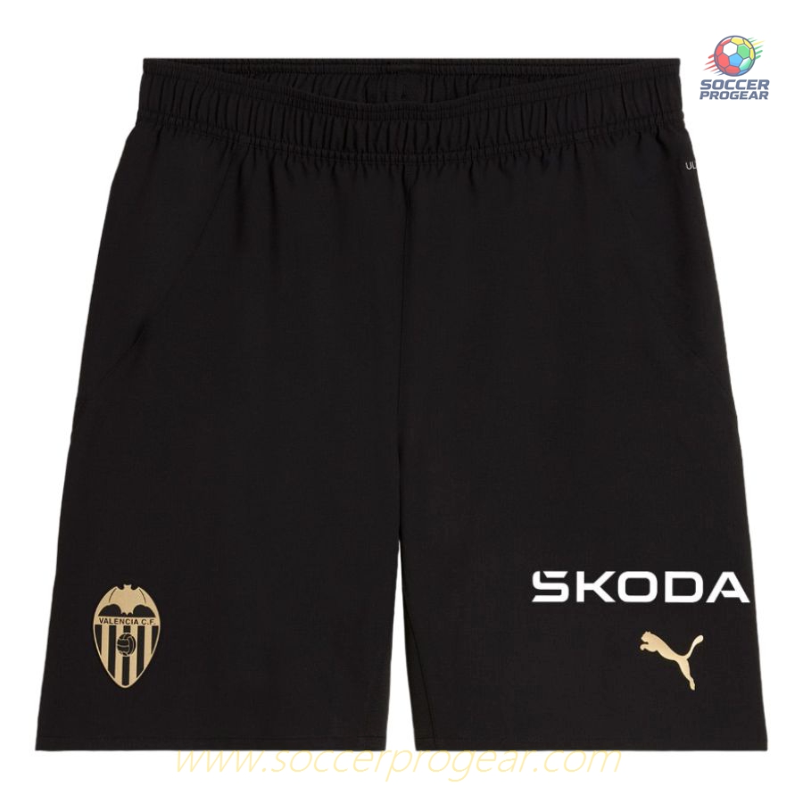 FC Valencia Home Kids Editionren's Football Kit Soccer Team Shirt 2024/25 Collection Black
