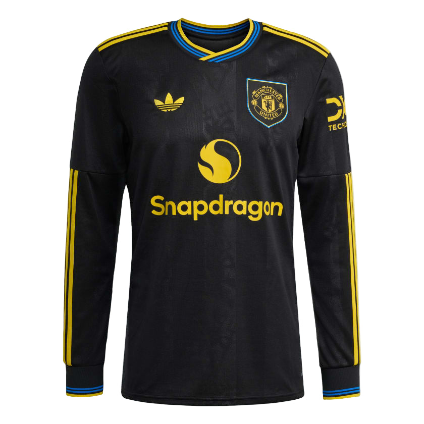 Manchester United Sleeve 2025-2026 UCL Third Jersey – Authentic Shirt