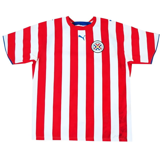 Home Shirt for Paraguay 2006-2007 (Adult