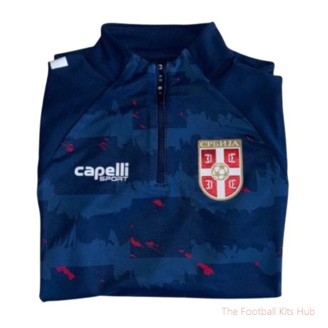 Matchday Stadium Serbia Pre-Match 1/4 Zip 2025-2027 Top