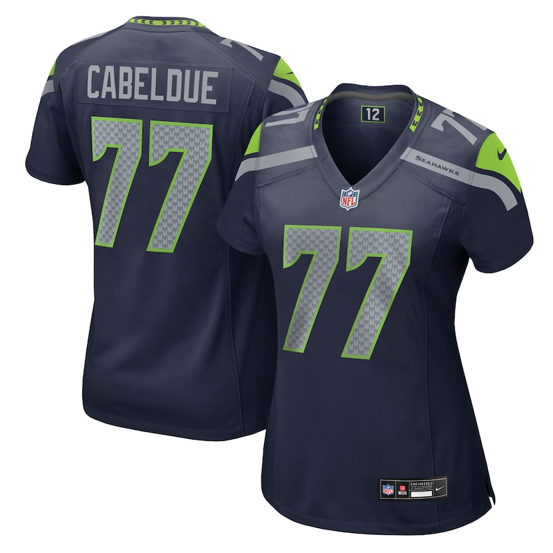 None Bryce Cabeldue SEA Seahawks Stylish Top-Grade Jersey Game Day Wea