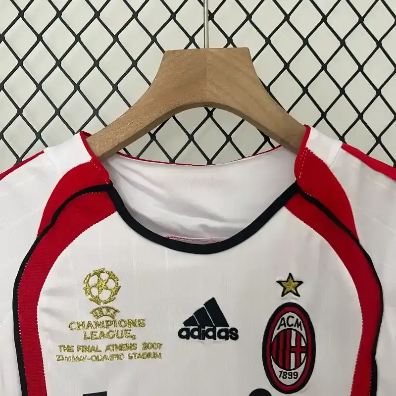 Cheap 2006-2007 Kids AC Milan Jersey retro kit