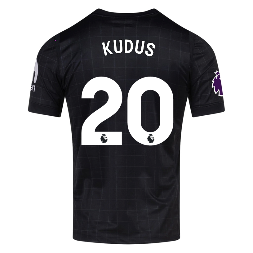 Tottenham Patches 2025-2026 UCL Away Jersey – Authentic Shirt