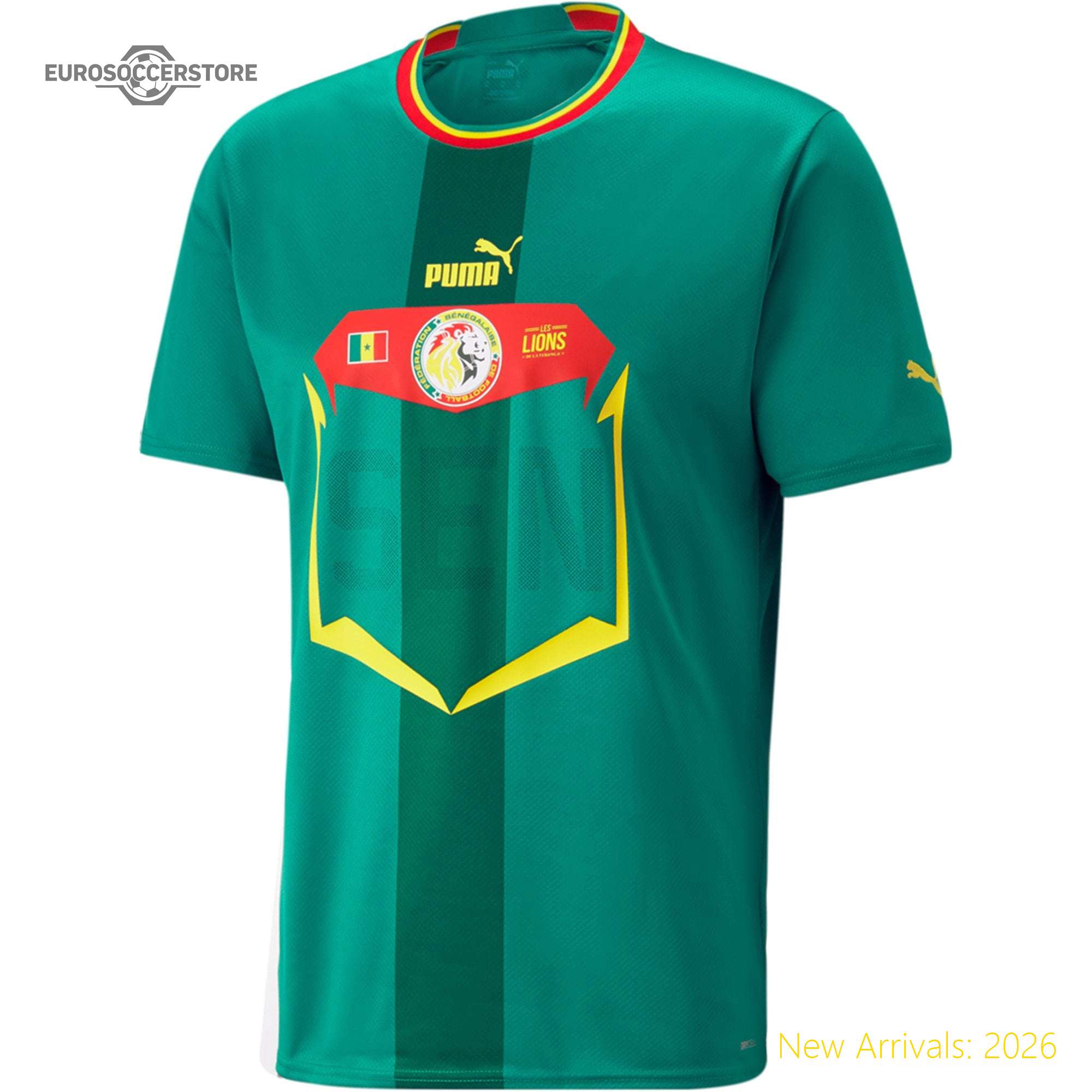 Official Team Merchandise Men Premium Sen Football Legend Away Jersey