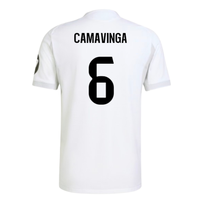 2025-2026 Camiseta Real Madrid Local Hombres - Auténtica - Camavinga 6