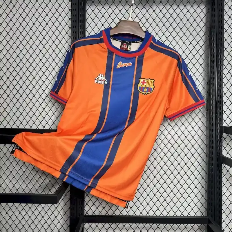 Cheap 1997 Barcelona Jersey retro kit