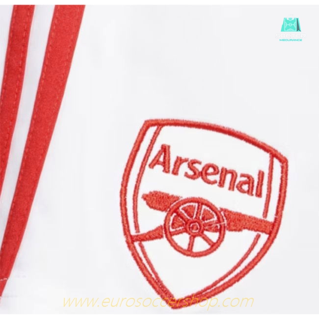 2025-2026 Arsenal Home Shorts (White)