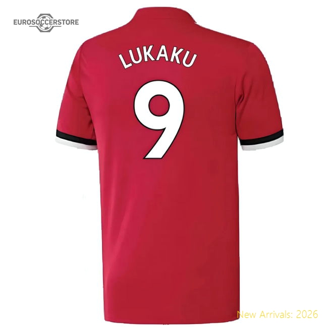 Manchester United 2017-18 Home Shirt ((excellent) 4-5 Year) (lukaku 9)