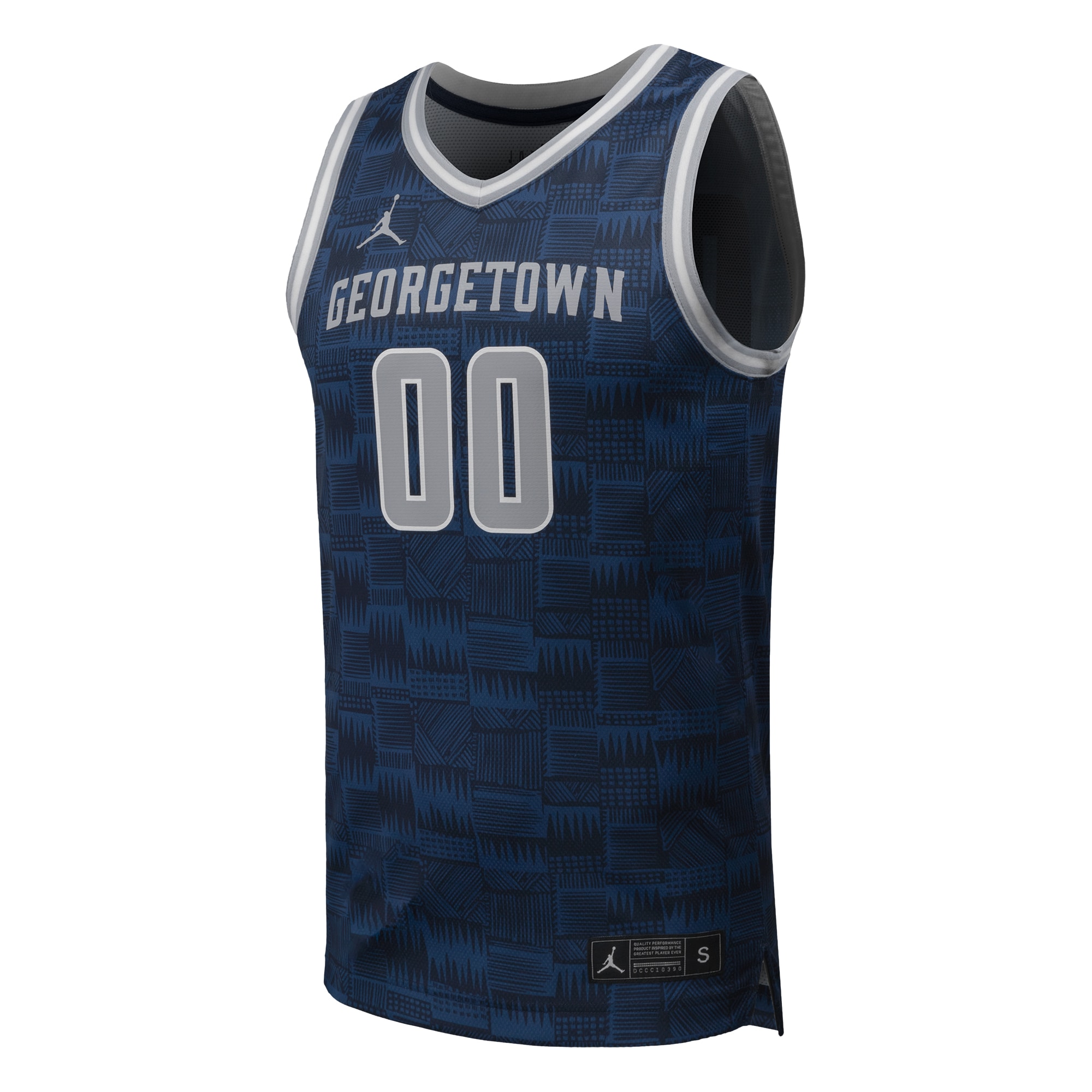 [DDG] Georgetown Hoyas Replica Basketball Jersey - Navy