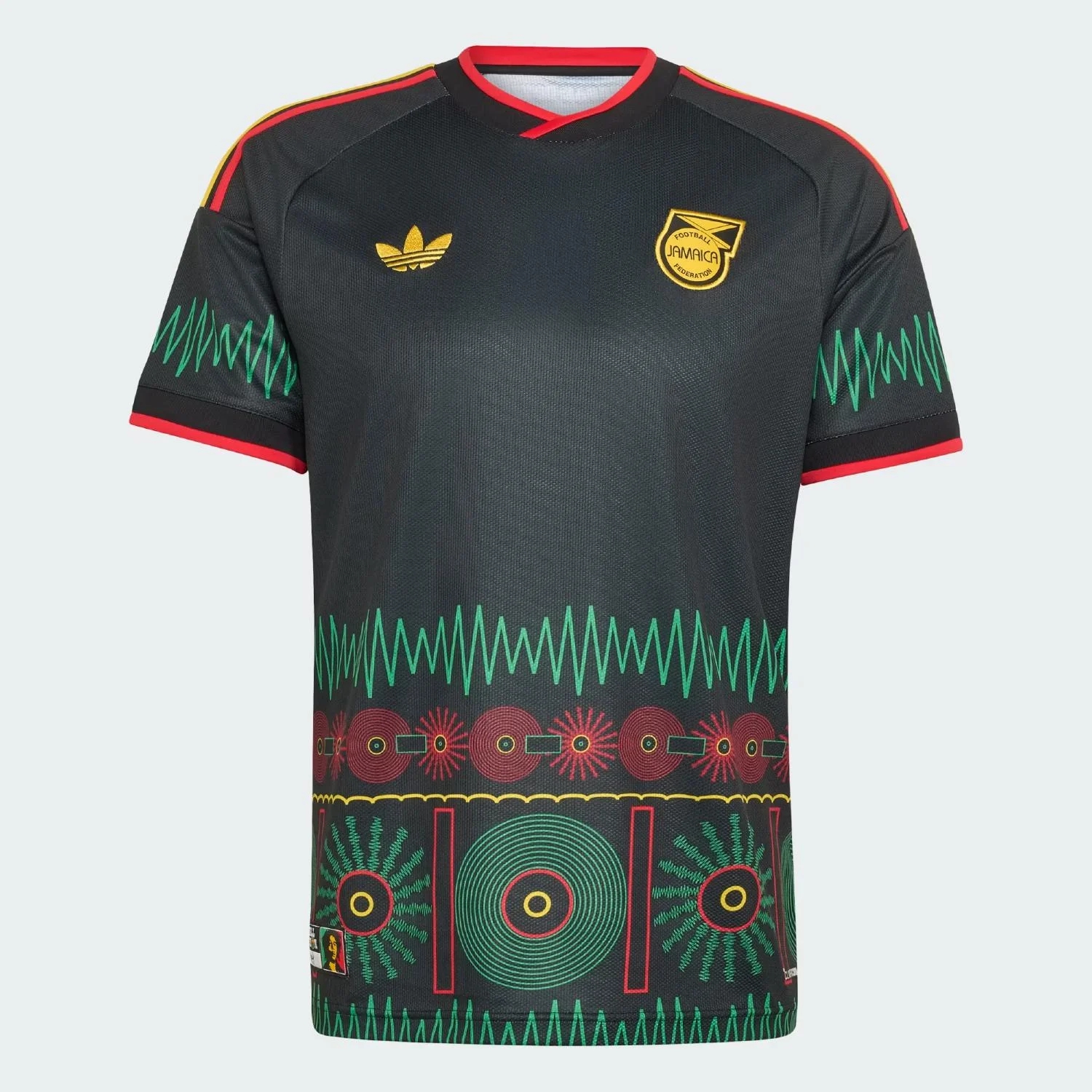 adidas Jamaica 2026 Away Jersey - Bob Marley x JFF Men's Replica