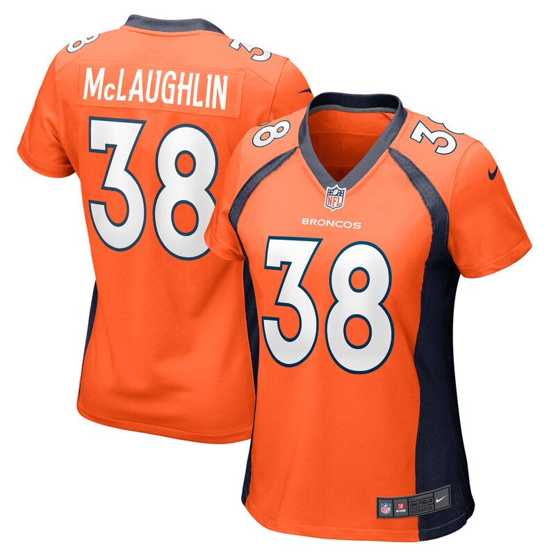None Jaleel McLaughlin DEN Broncos Vintage Affordable Jersey