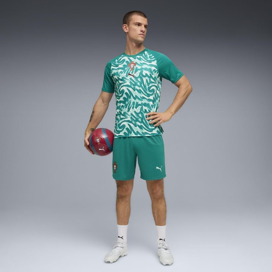 Portugal Training T-Shirt Pre Match World Cup 2026 - Green Lagoon