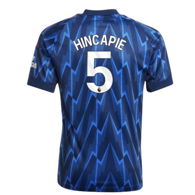 New Lightweight Arsenal Away Game Jersey (Hincapie 5) (Kids)