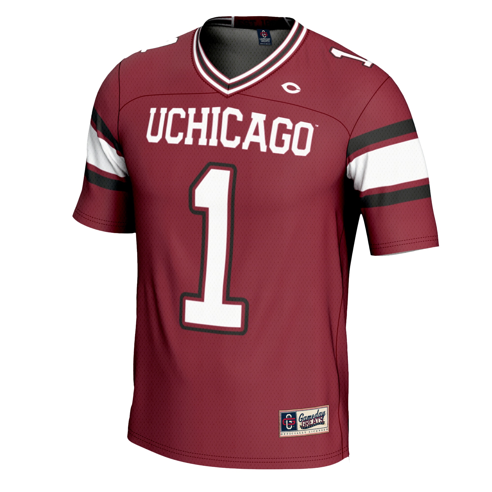 #1 UChicago Maroons GameDay Greats 26/27 Football Jersey - Maroon