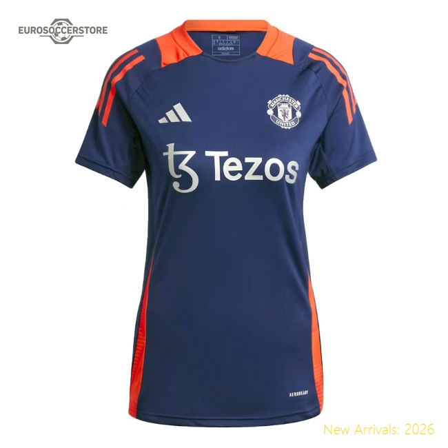 2024-2025 Man Utd Womens Premium Toone Jersey Performance Fabric