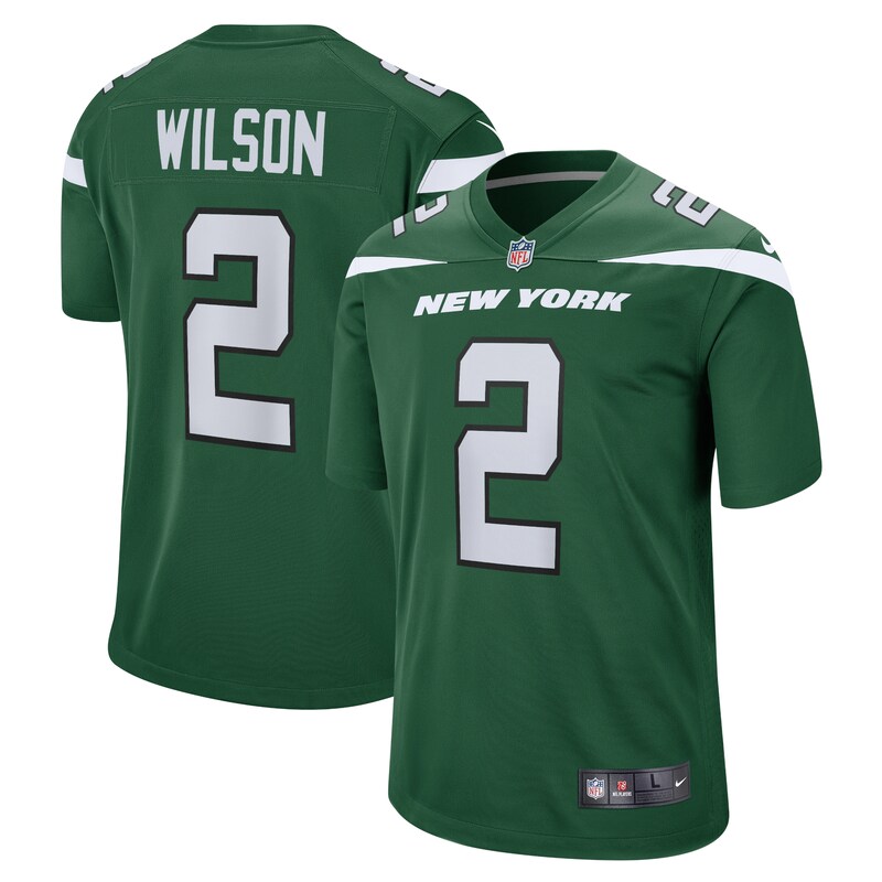 None Zach Wilson NY Jets Dynamic Officially Licensed Jersey for NFL Fa