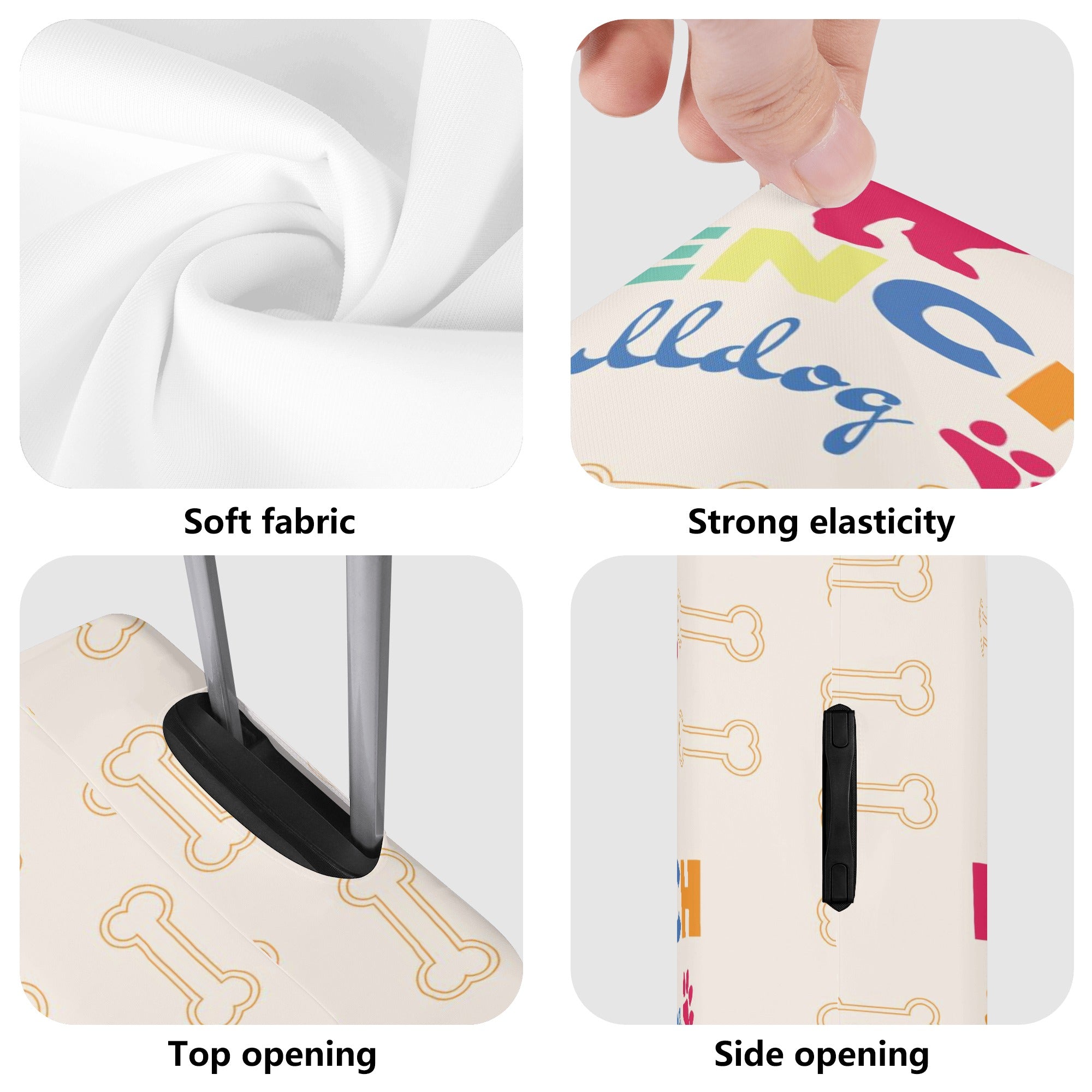 Spike - Premium Luggage Cover Paw Protection | Breed-optimized