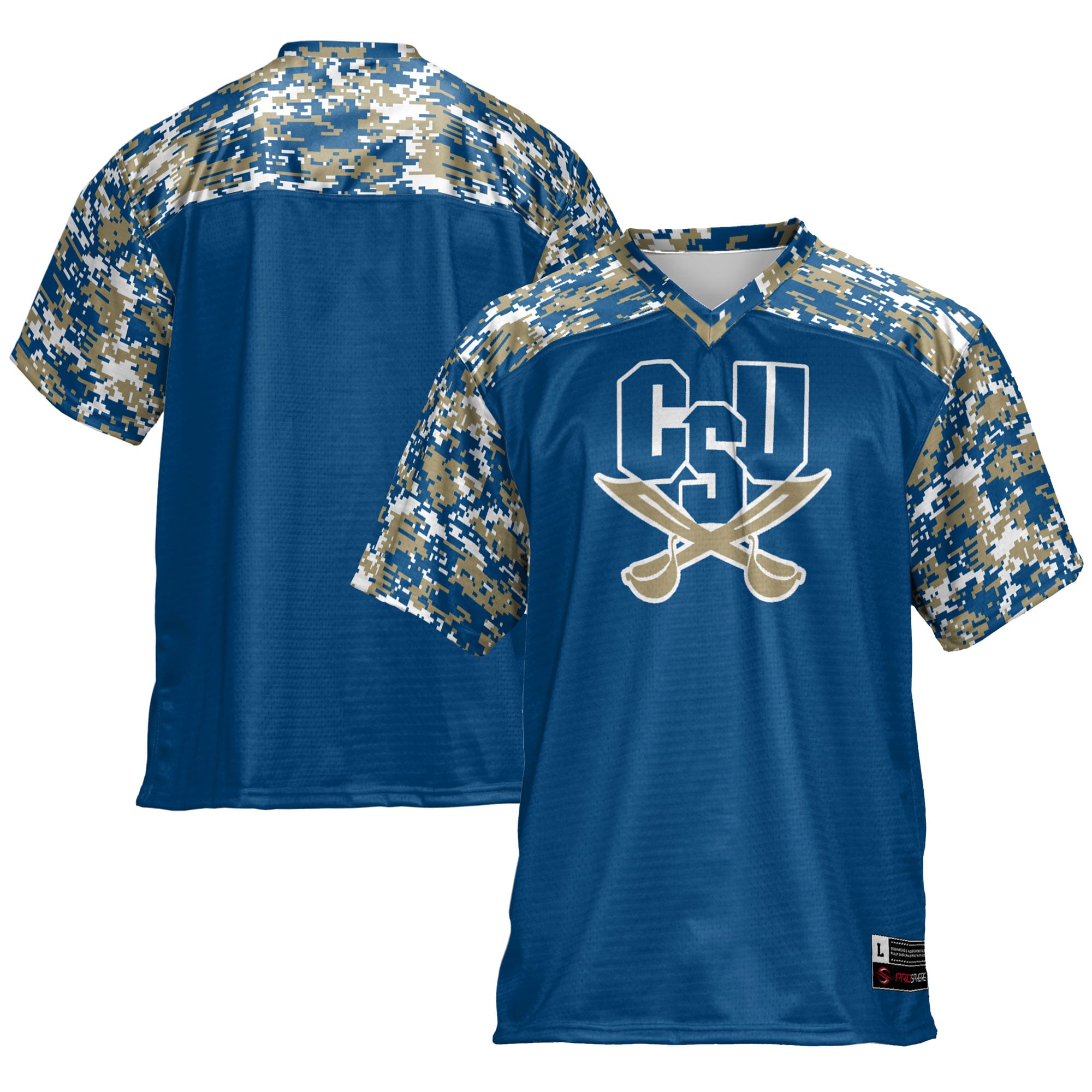 Men's Blue Charleston Southern Buccaneers Football Jersey