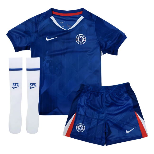 Chelsea Home Football Shirt 2025-20 - L M S Boy
