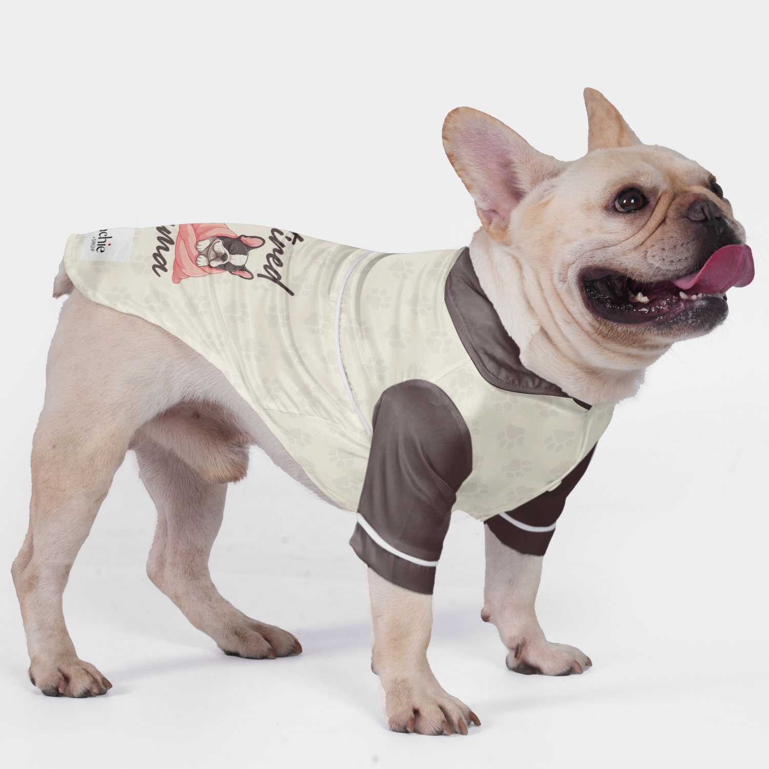 Trendy Too Tired For Drama - Pajamas For French Bulldog for Casual