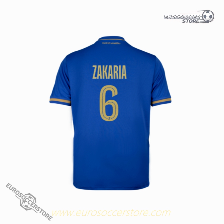 Monaco's Away Jersey for the 25-26 Season with ZAKARIA 6 Printing