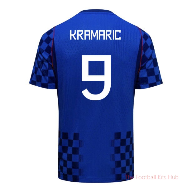 2026-2027 Croatia Aero-Fit Match Authentic Away Shirt (Kramaric 9)