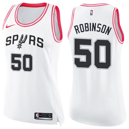 Top-Grade SA Spurs David Robinson #50 2024 Icon Swingman NBA Jersey