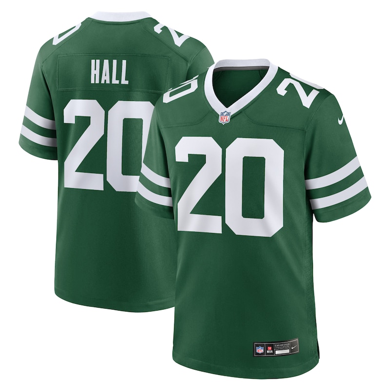 None Breece Hall Team Captain NY Jets Budget-Friendly Jersey