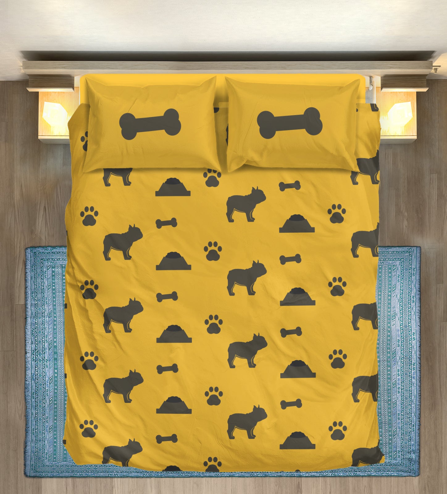 Pressure-Balanced French Bulldog专属 Gigi - Bedding Set for Indoor Use