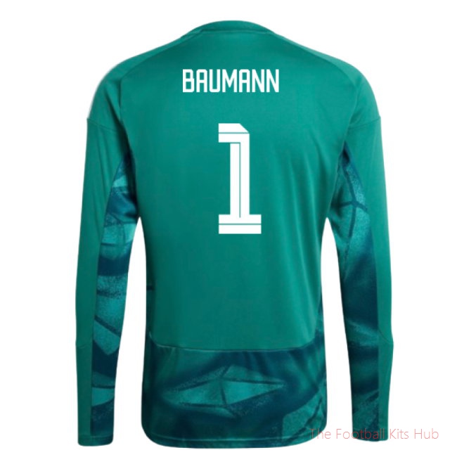 [LK] 2026/27 Germany Home Goalkeeper Shirt (Active Green) (Baumann 1)