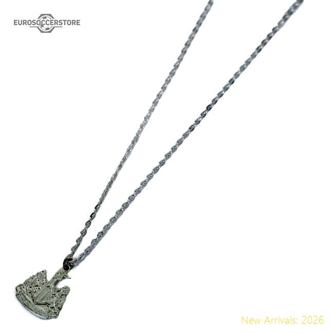 Official Newcastle United Fc Silver Plated Boxed Pendant - Premium