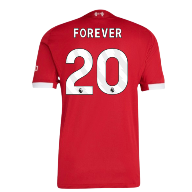 2025-2026 Liverpool Authentic Home Shirt (Forever 20) (Limited Edit...