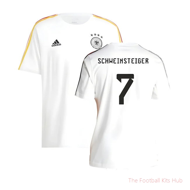 2024-2025 Germany 3S DNA Tee (White) (SCHWEINSTEIGER 7)
