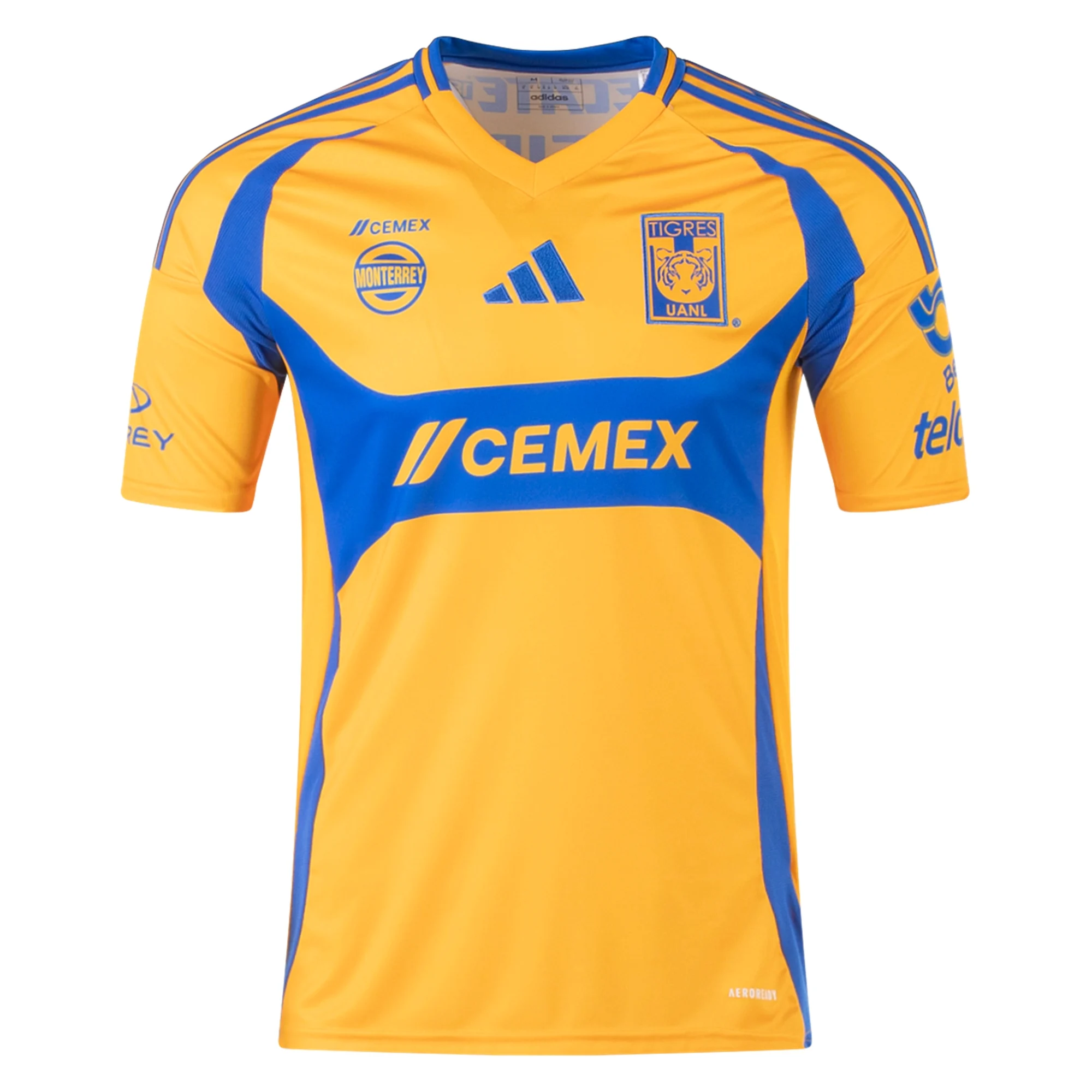 Tigres UANL Gold) 2024-2025 UCL Home Jersey – Authentic Shirt