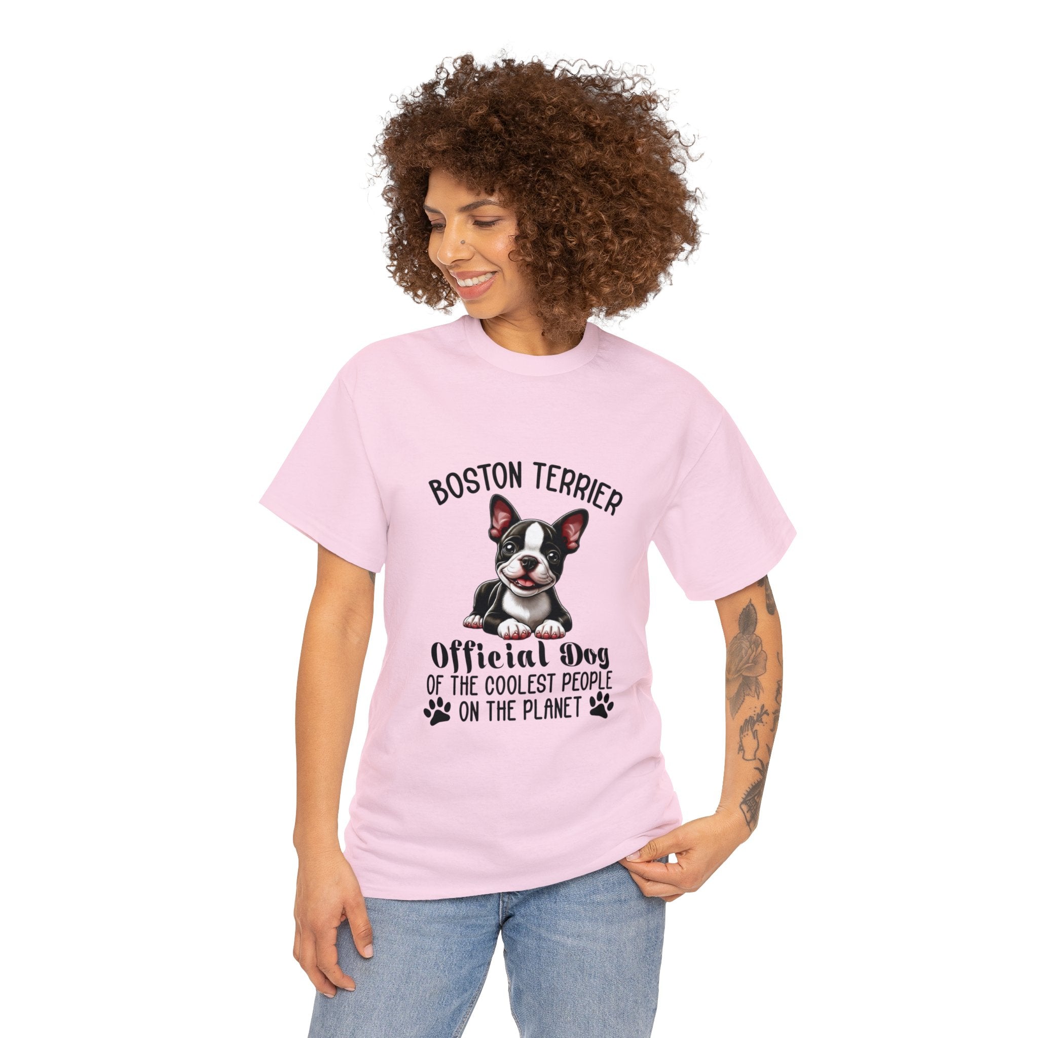 Unisex Tshirts For Boston Terrier Lovers Casual Wear | Stylish Look