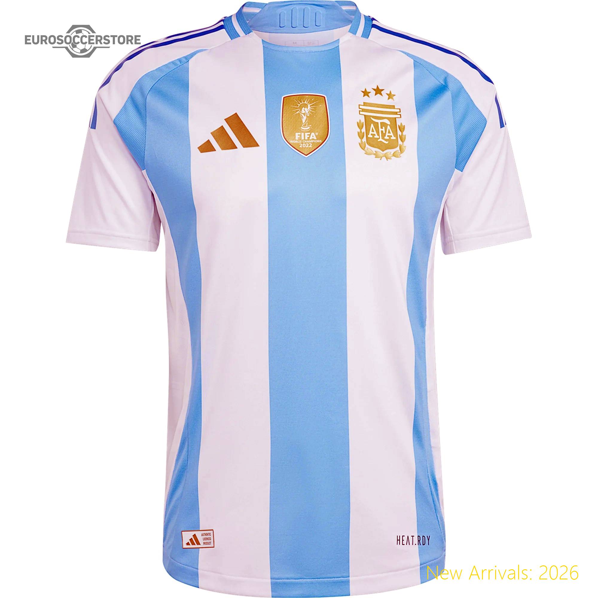 Club Approved Men Durable Arg Football Legend Home Jersey 2024